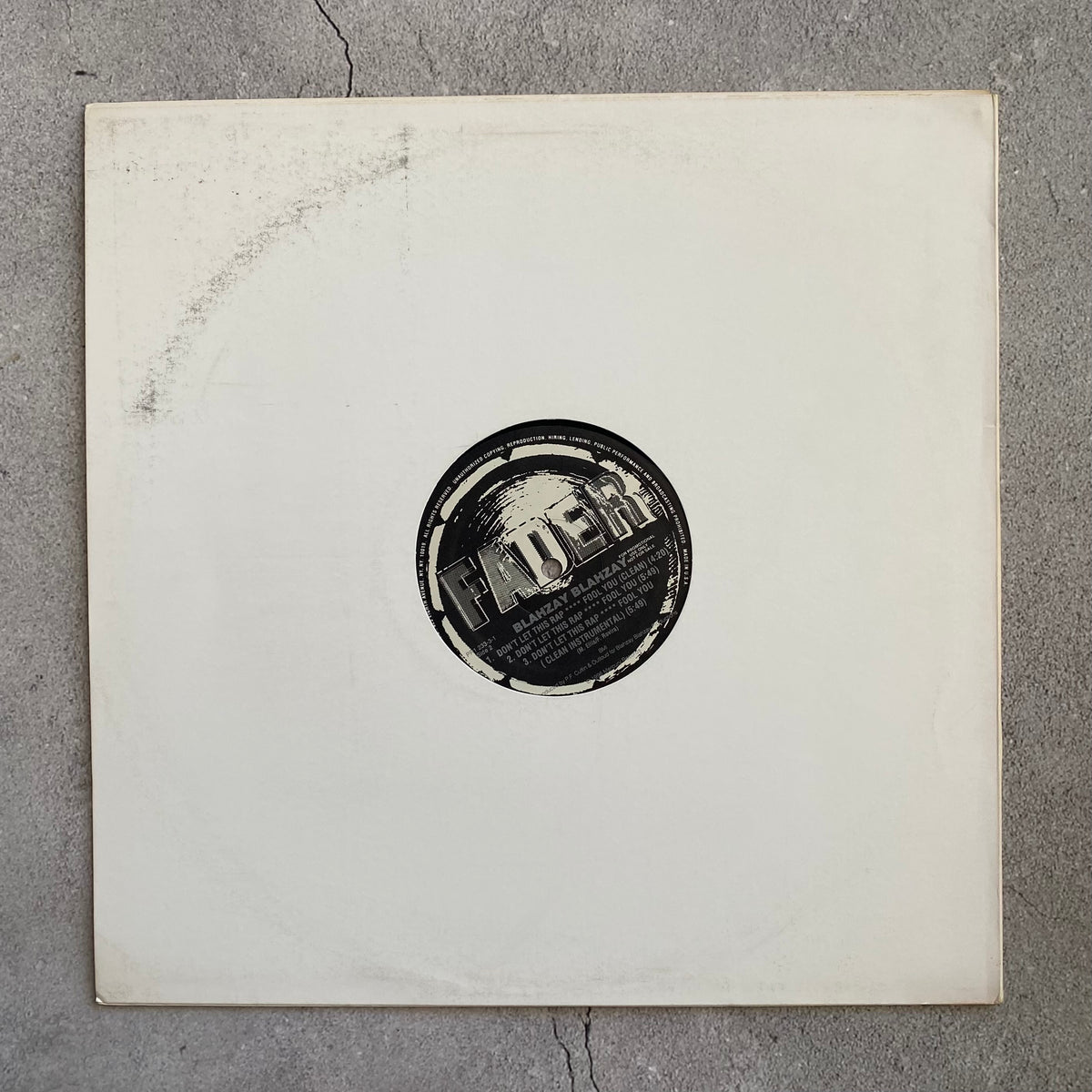 Blahzay Blahzay – Blah Blah Blah (Original 1996 US Pressing)