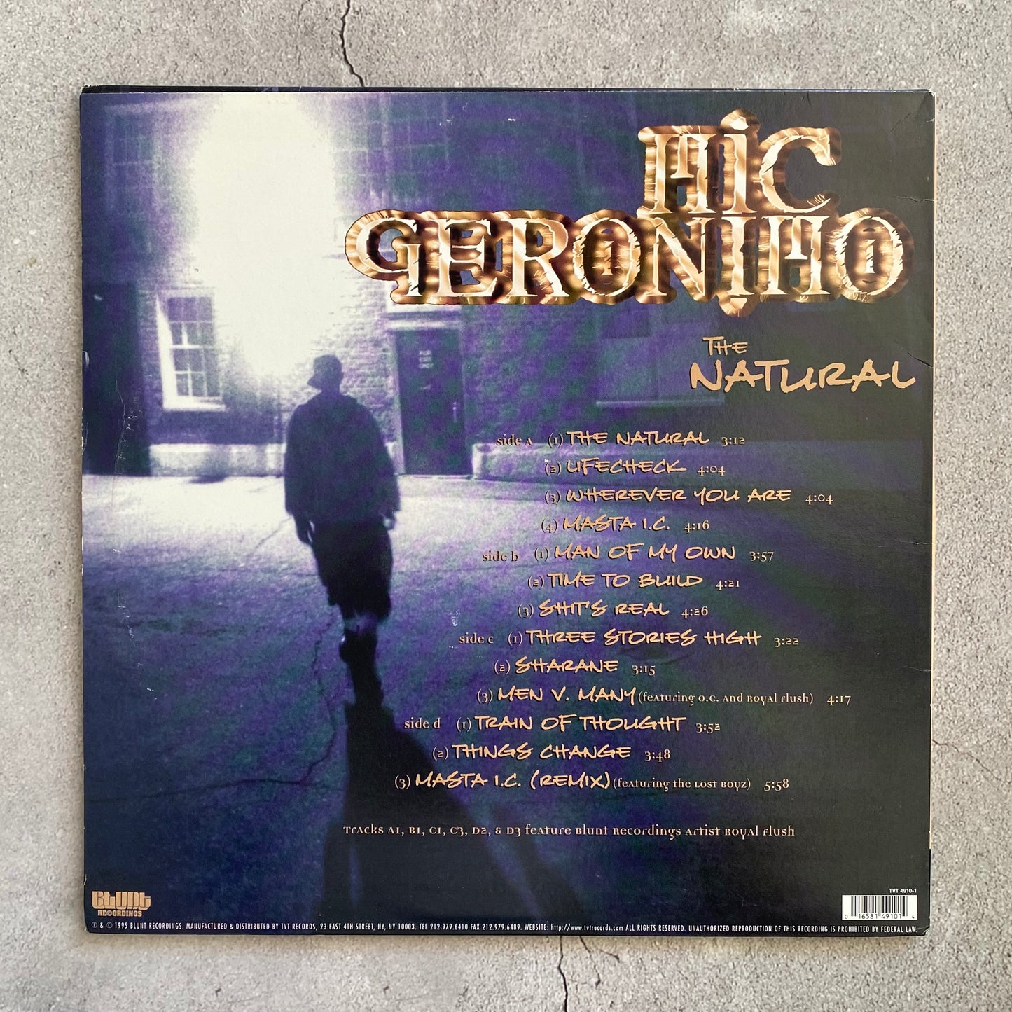 Mic Geronimo - The Natural (Original 1996 US Pressing)
