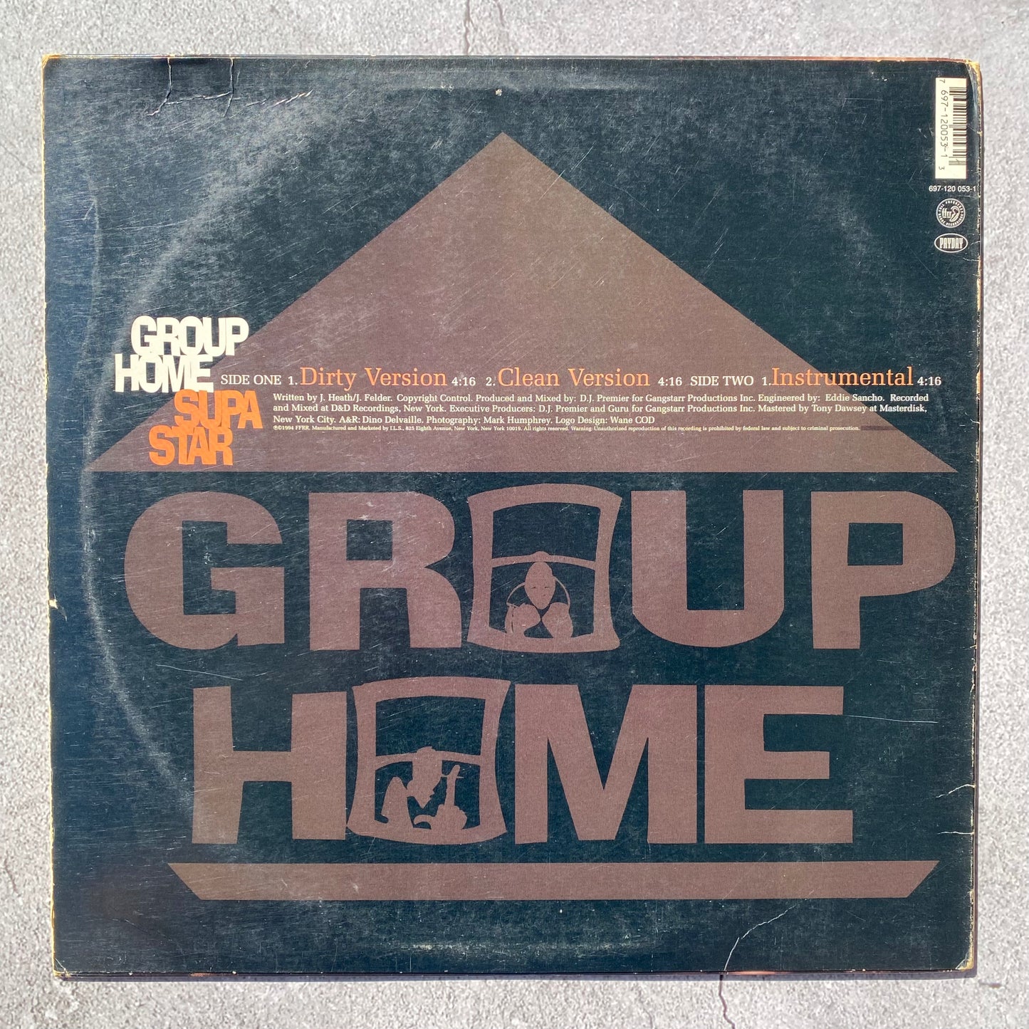 Group Home - Supa Star (Original 1994 US Pressing)