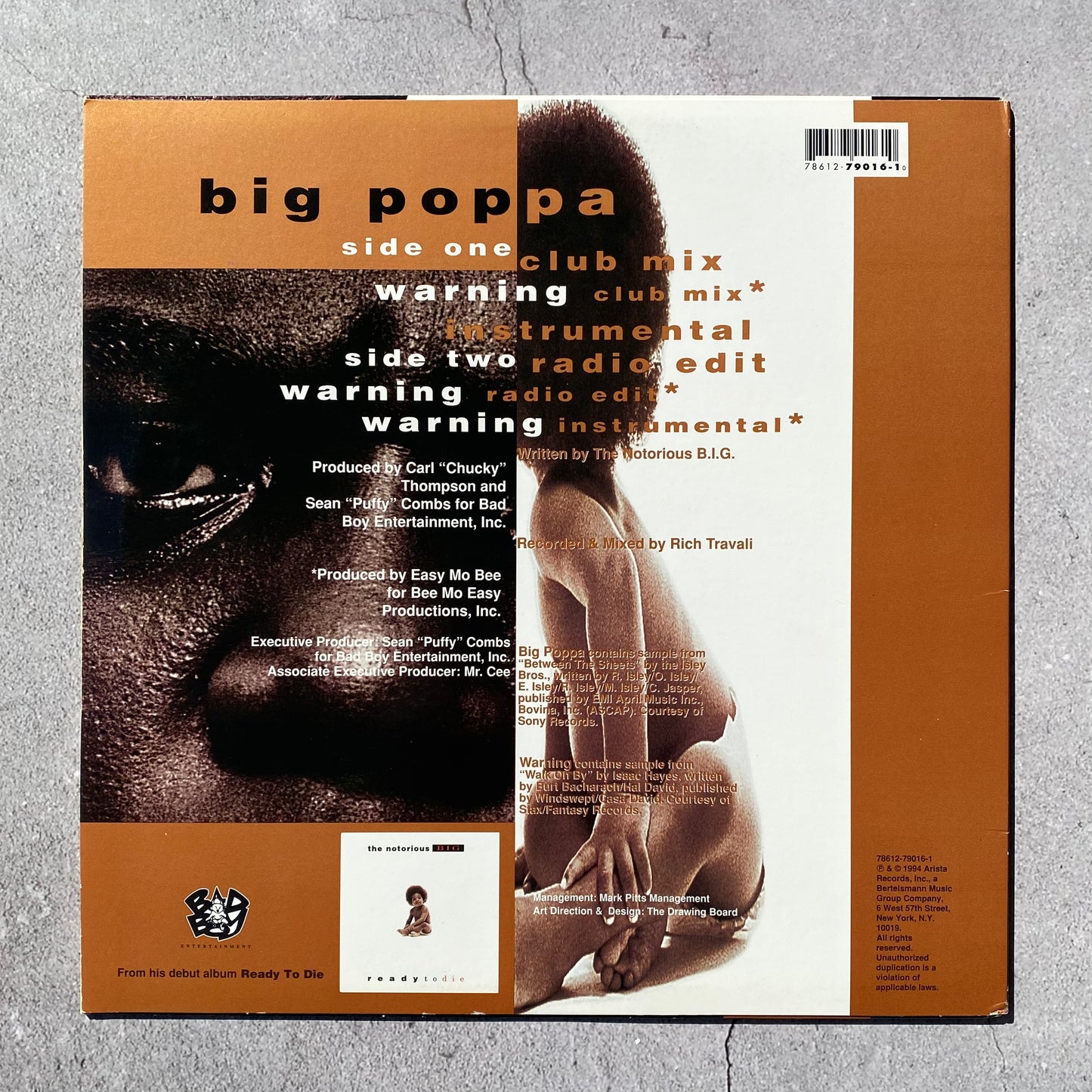 The Notorious B.I.G. - Big Poppa (Original 1994 US Pressing)