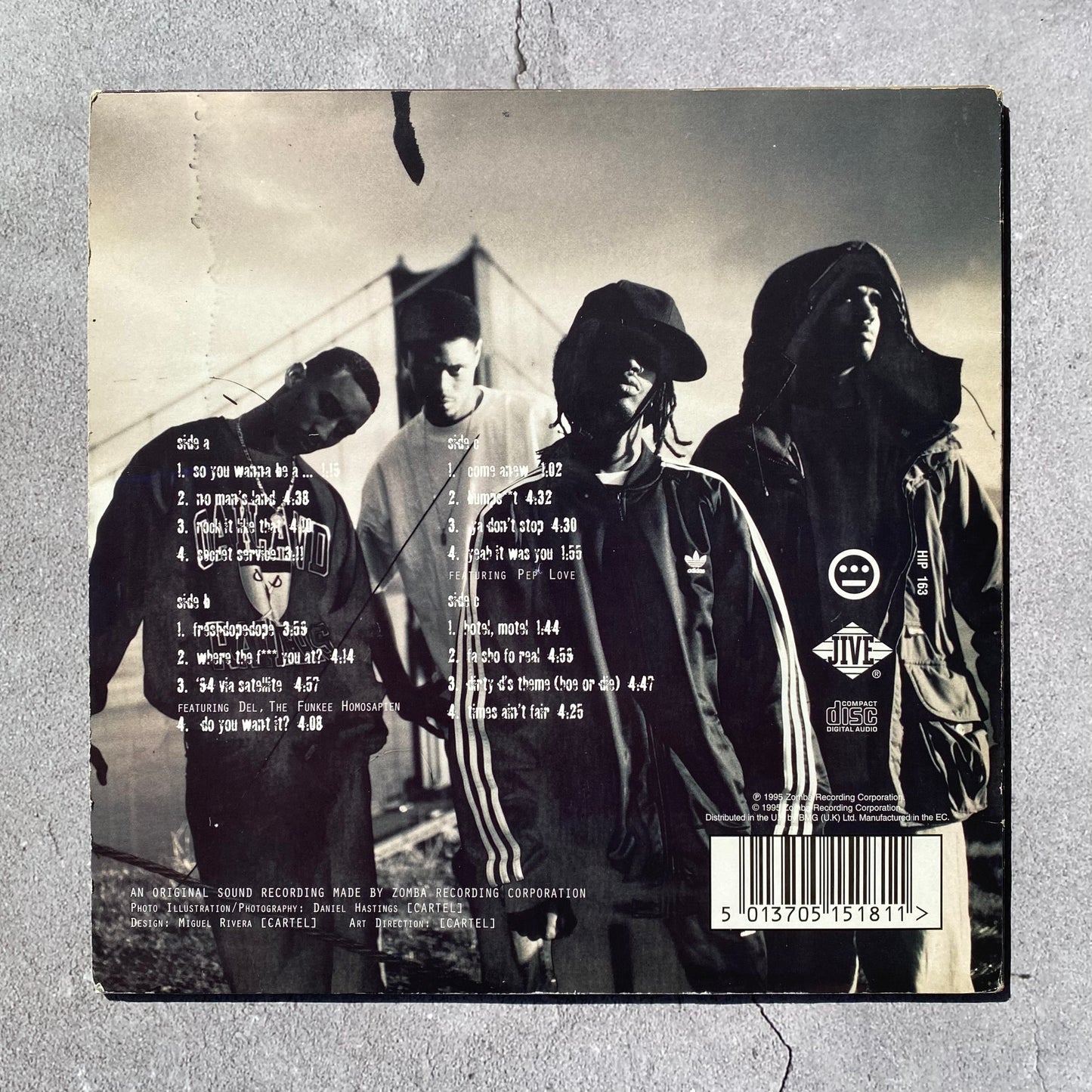 Souls of Mischief - No Man's Land (Original 1995 US Pressing)