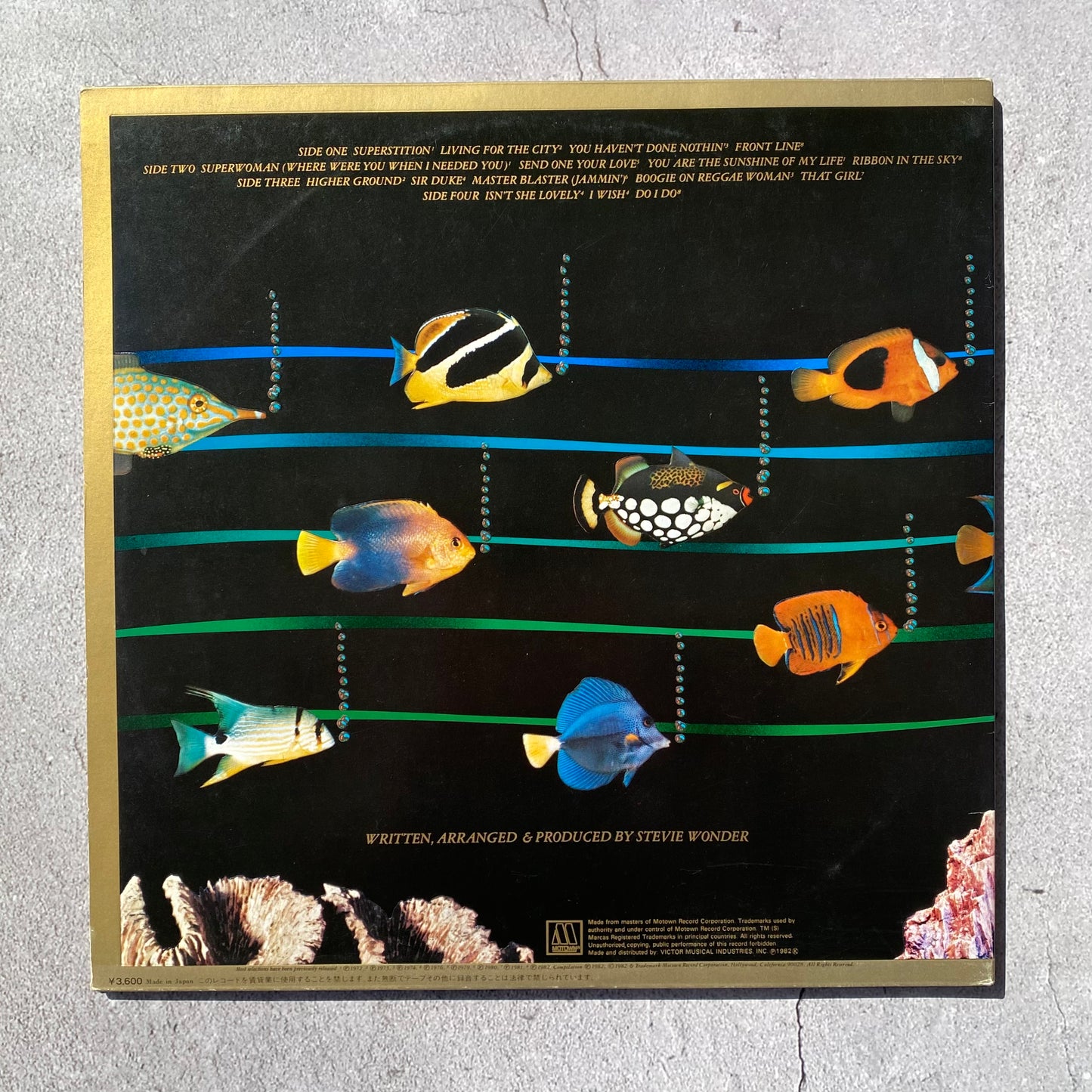 Stevie Wonder - Original Musiquarium (1982 Japan Pressing)