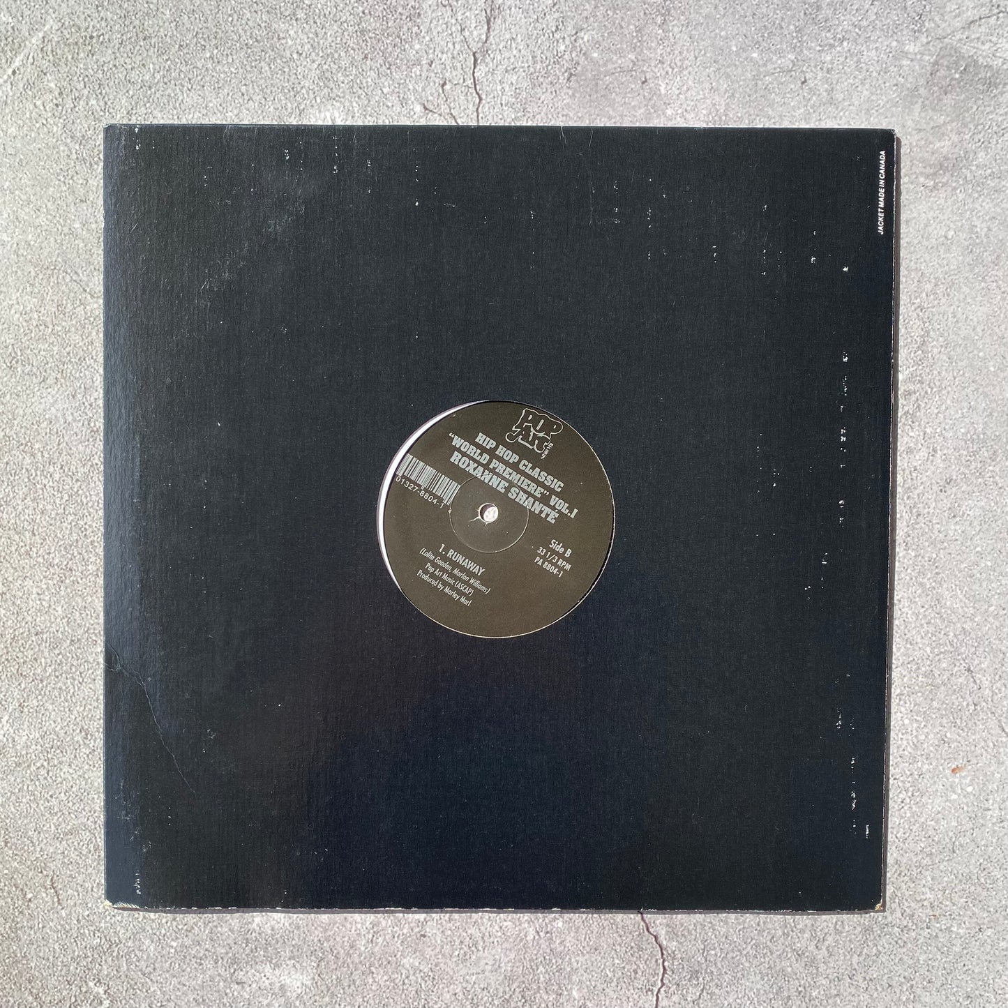 MC Shan / Roxanne Shanté - World Premiere Vol.1 (Original 1985 US Pressing)