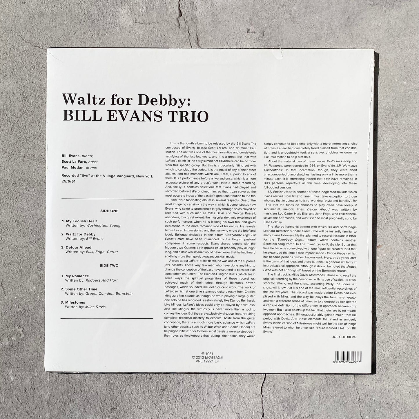 Bill Evans Trio - Waltz For Debby