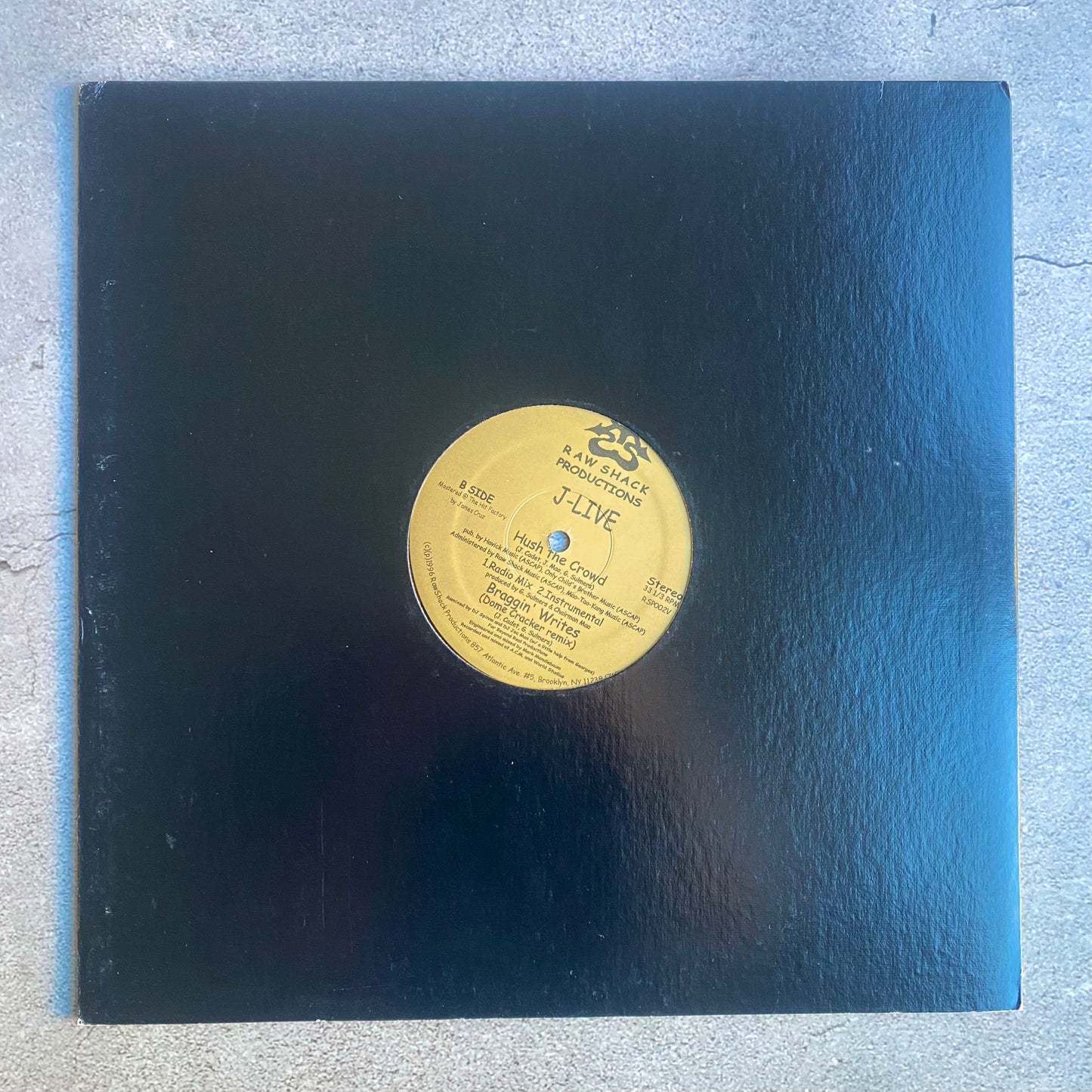 J-Live - Can I Get It? (Original 1996 US Pressing)