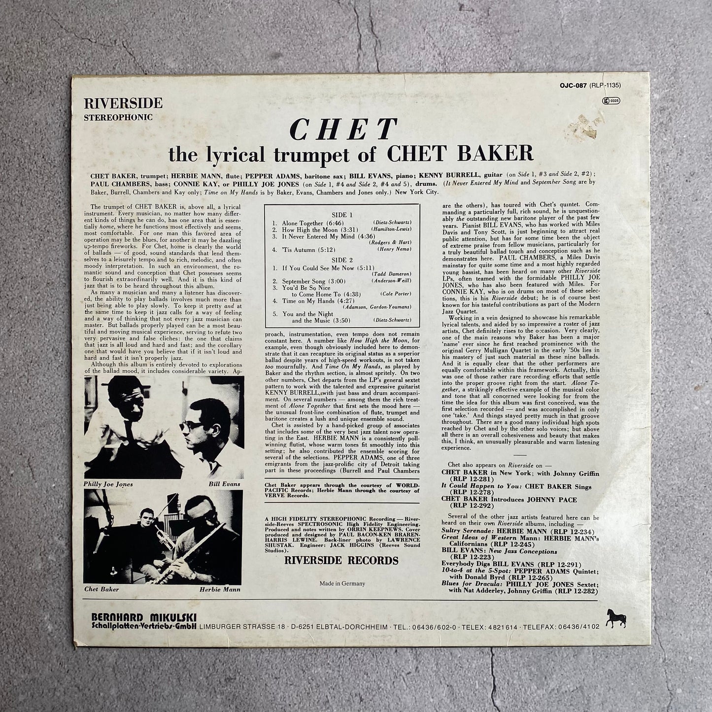 Chet Baker - Chet