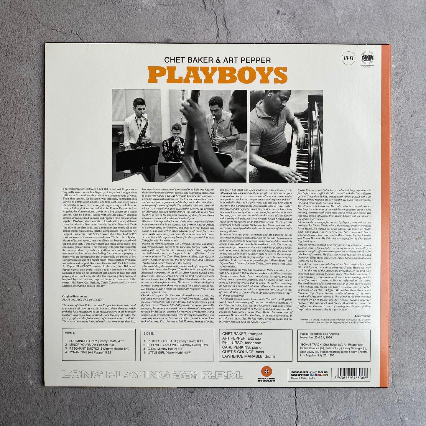 Chet Baker & Art Pepper - Playboys