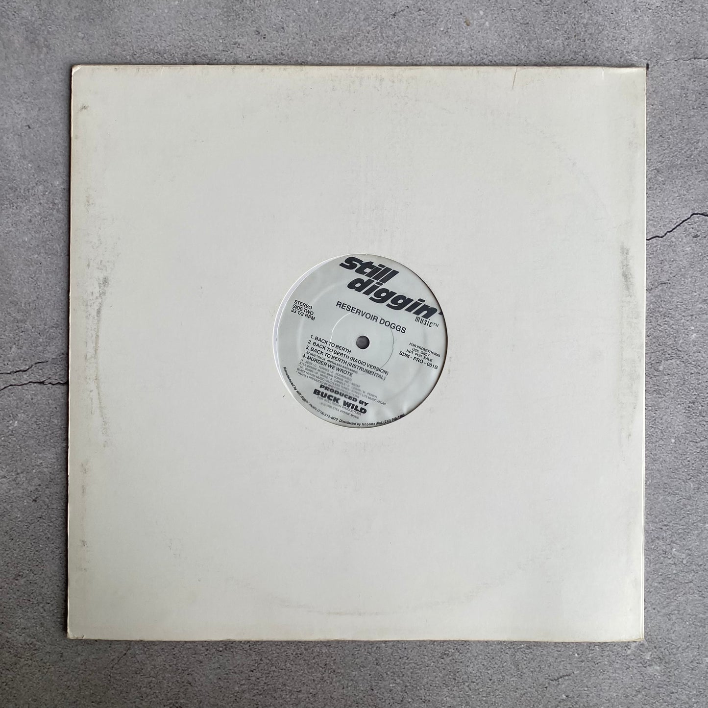 Reservoir Doggs - The Difference (Original 1996 US Pressing)