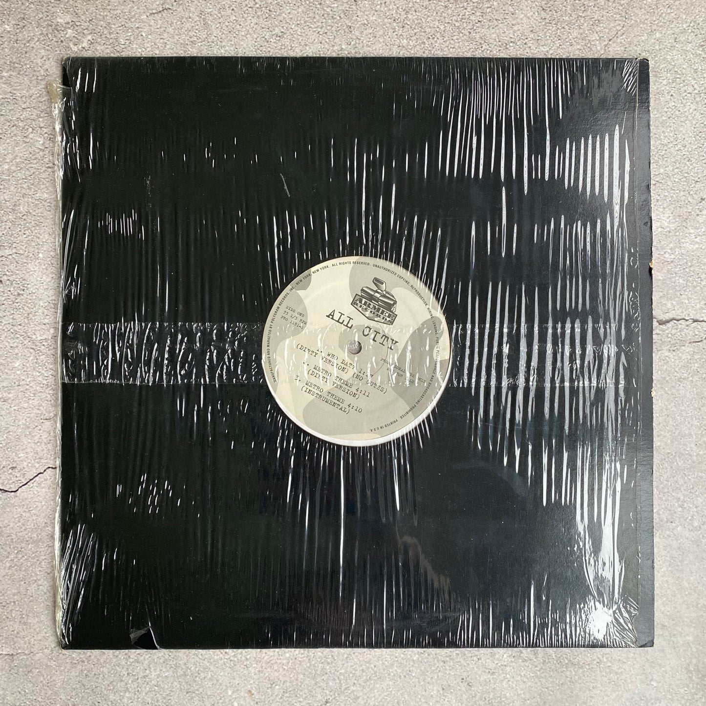 All City - Who Dat? (Original 1995 US Pressing)