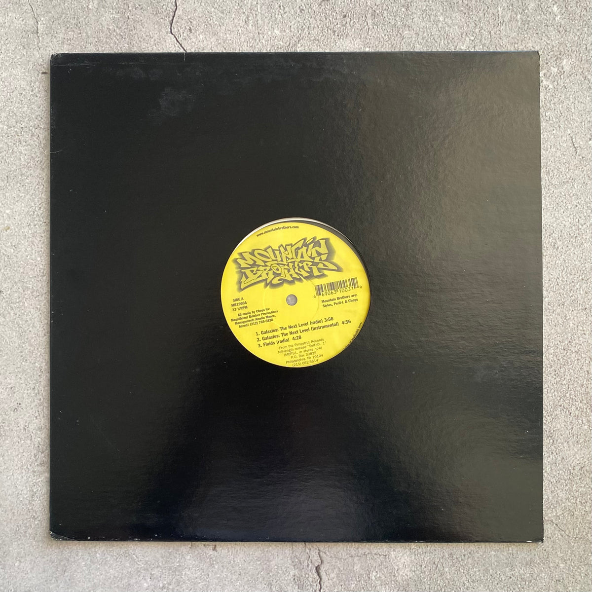 Mountain Brothers - Galaxies: The Next Level / Fluids / Thoroughbred (Original 1998 US Pressing)