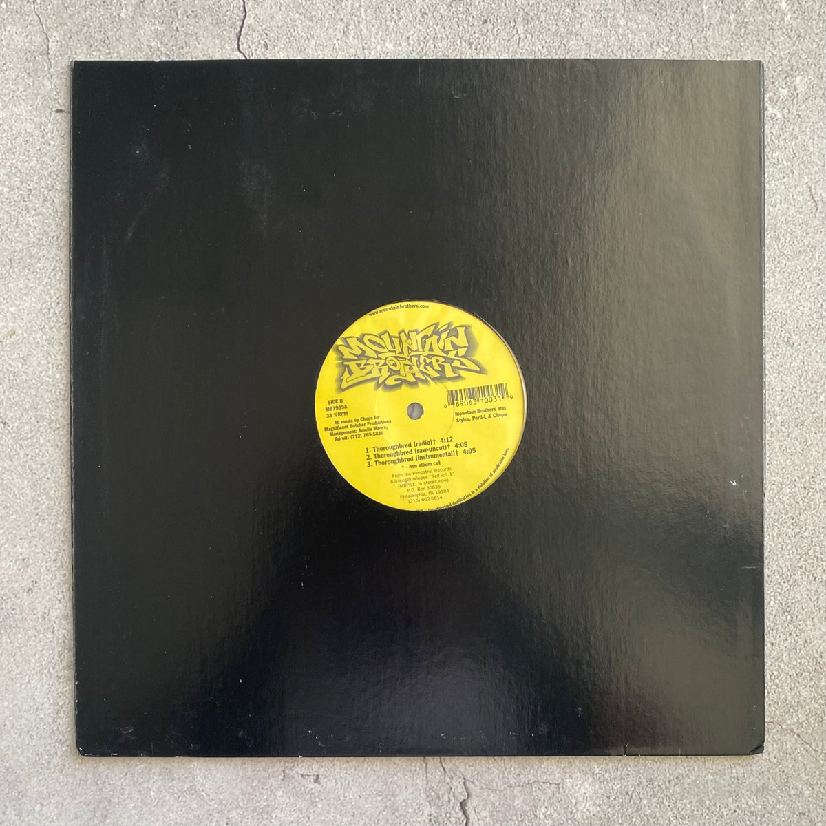 Mountain Brothers - Galaxies: The Next Level / Fluids / Thoroughbred (Original 1998 US Pressing)