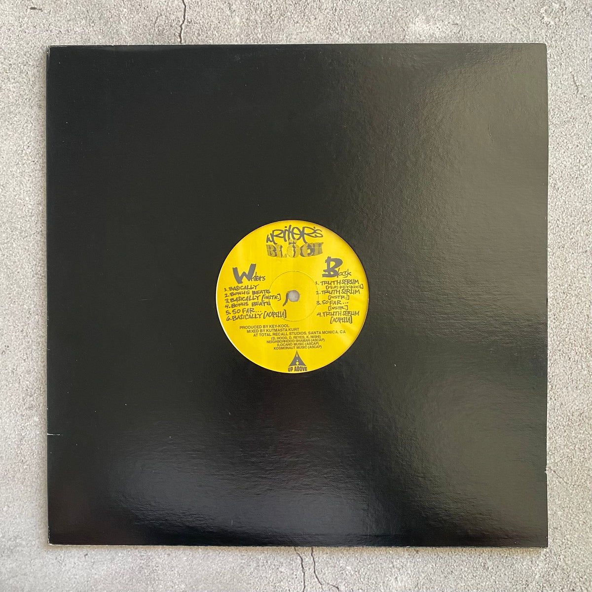Writer’s Block - Basically / Truth Serum / So Far... (Original 1999 US Pressing)