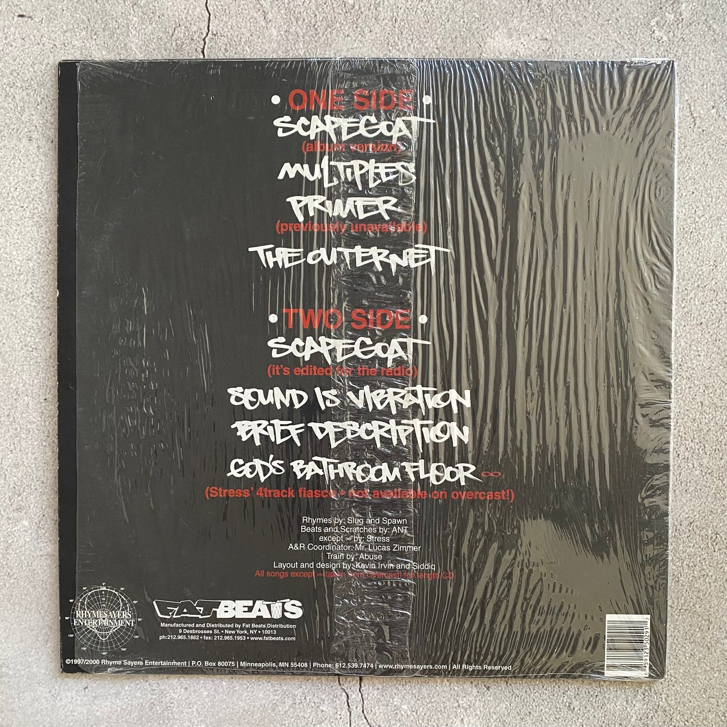 Atmosphere - Overcast! EP