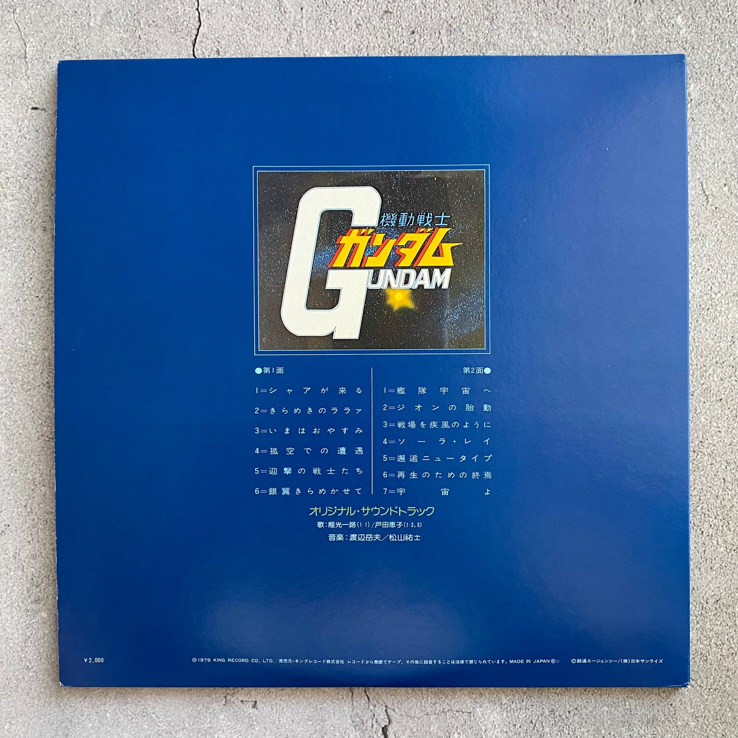 渡辺岳夫 / 松山祐士 – 機動戦士ガンダムGundam戦場で (Original 1979 Japan Pressing)
