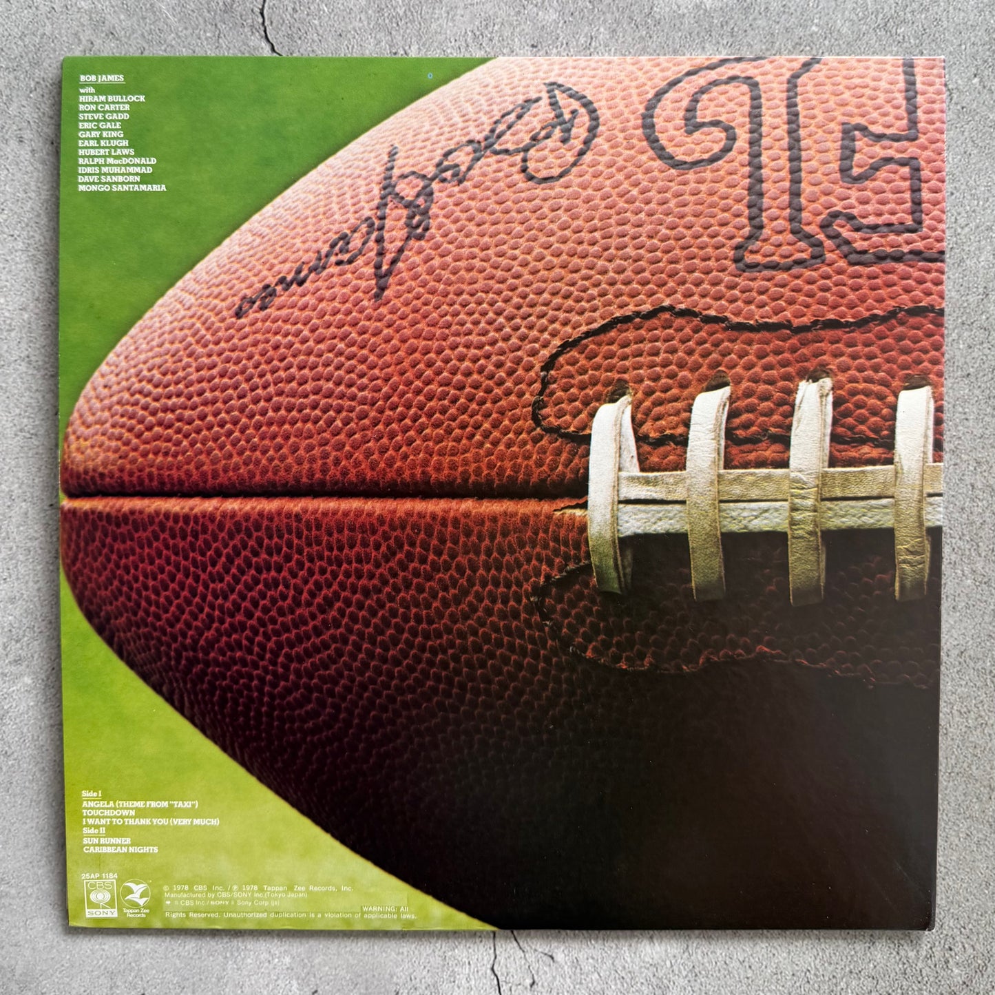 Bob James - Touchdown! (1978 Japan Pressing)