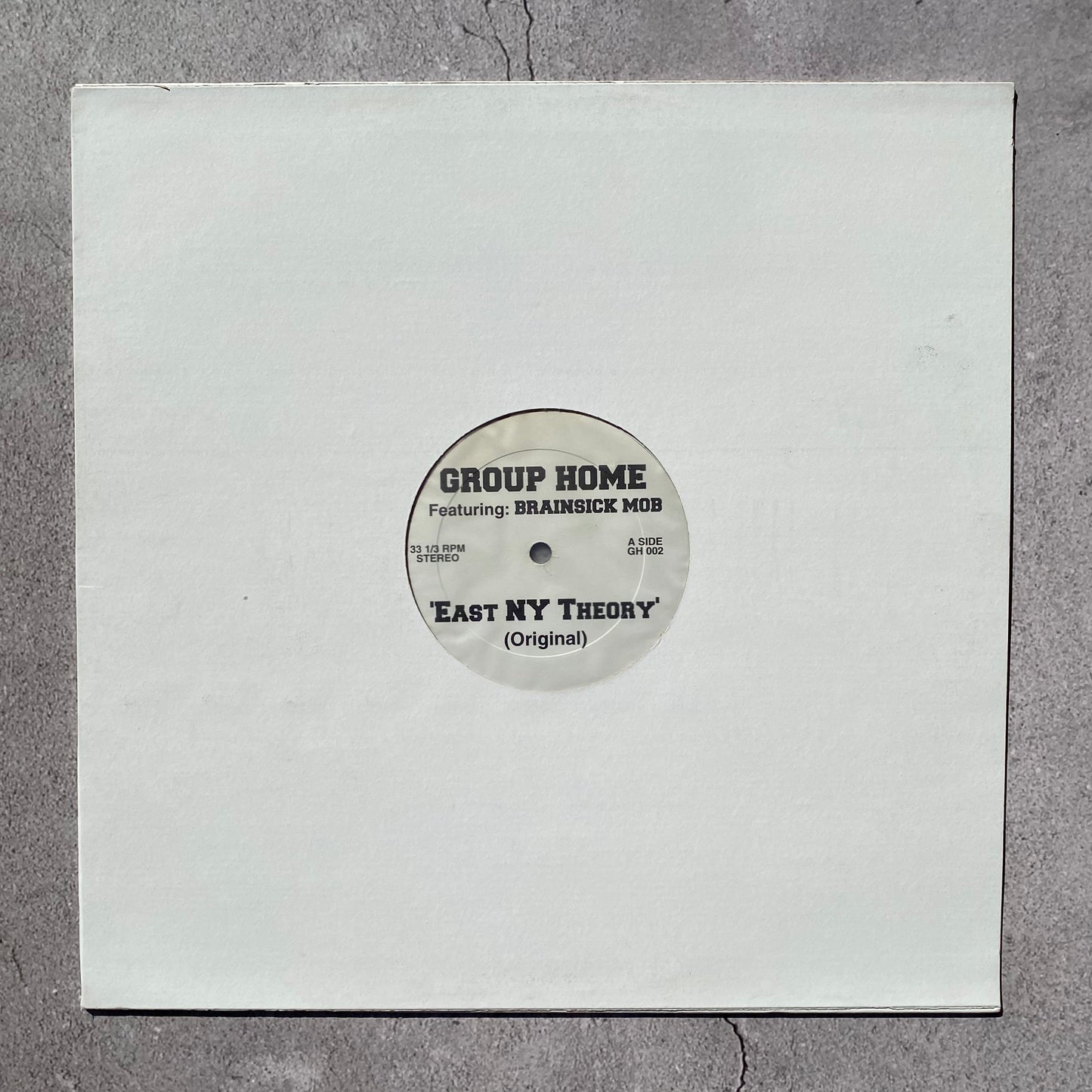 Group Home - East NY Theory (Original 1997 US Pressing)