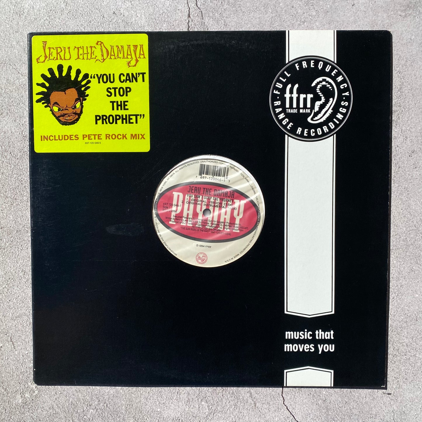 Jeru The Damaja - You Can't Stop The Prophet (Original 1994 US Pressing)