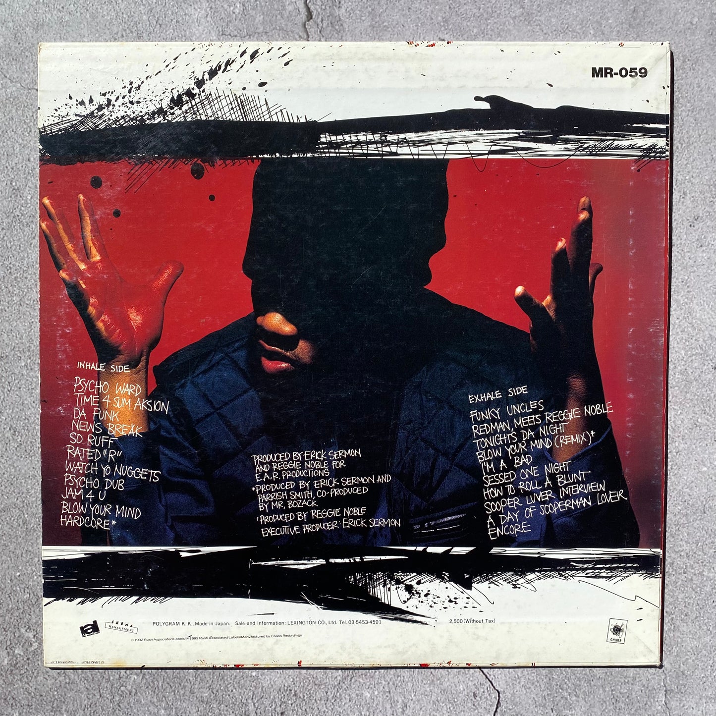 Redman - Whut? Thee Album (1992 Japan Pressing)
