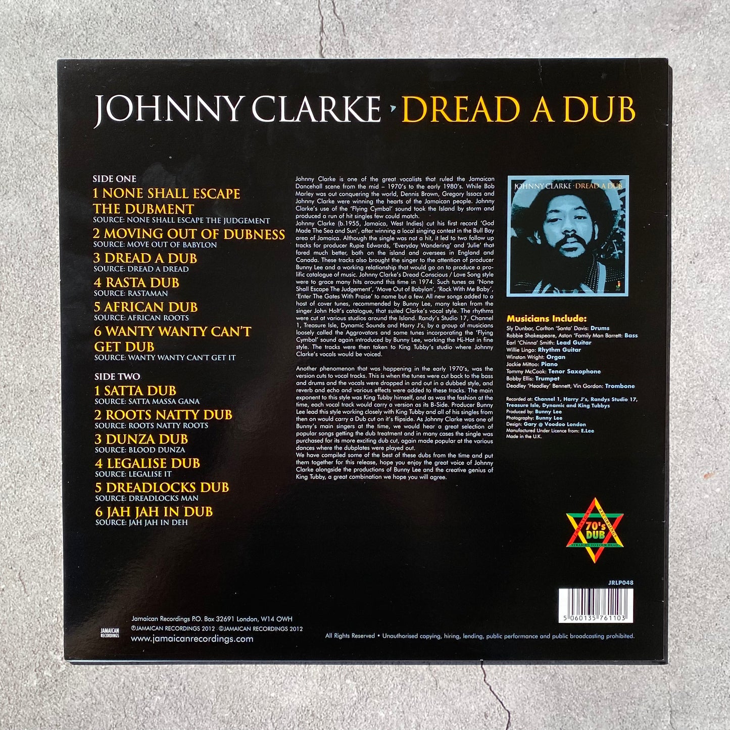 Johnny Clarke - Dread A Dub
