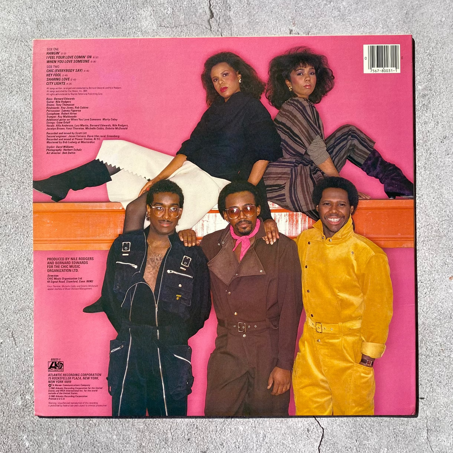 CHIC - Tongue in Chic (Original 1982 US Pressing)
