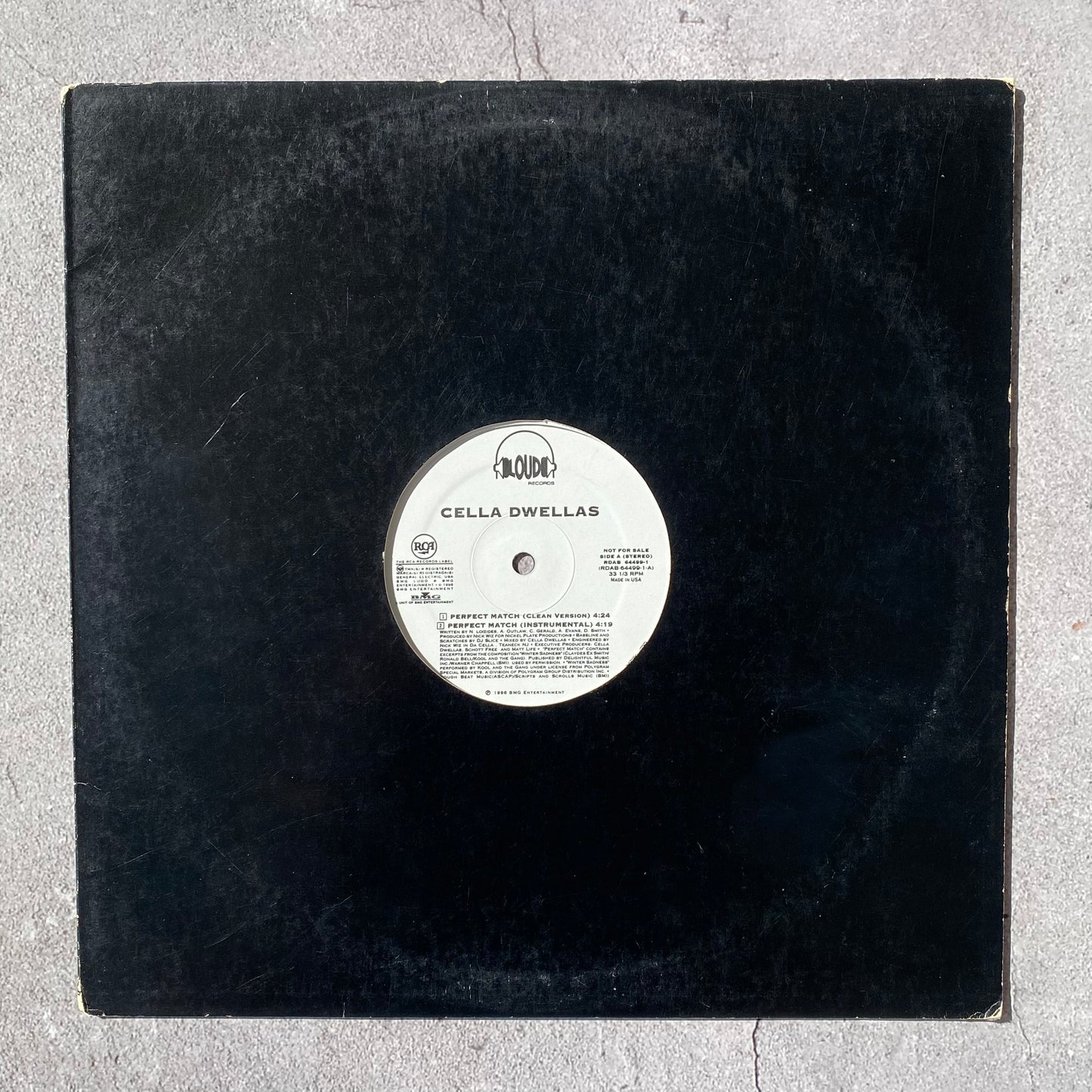 Cella Dwellas - Perfect Match / Good Dwellas (Original 1995 US Pressing)