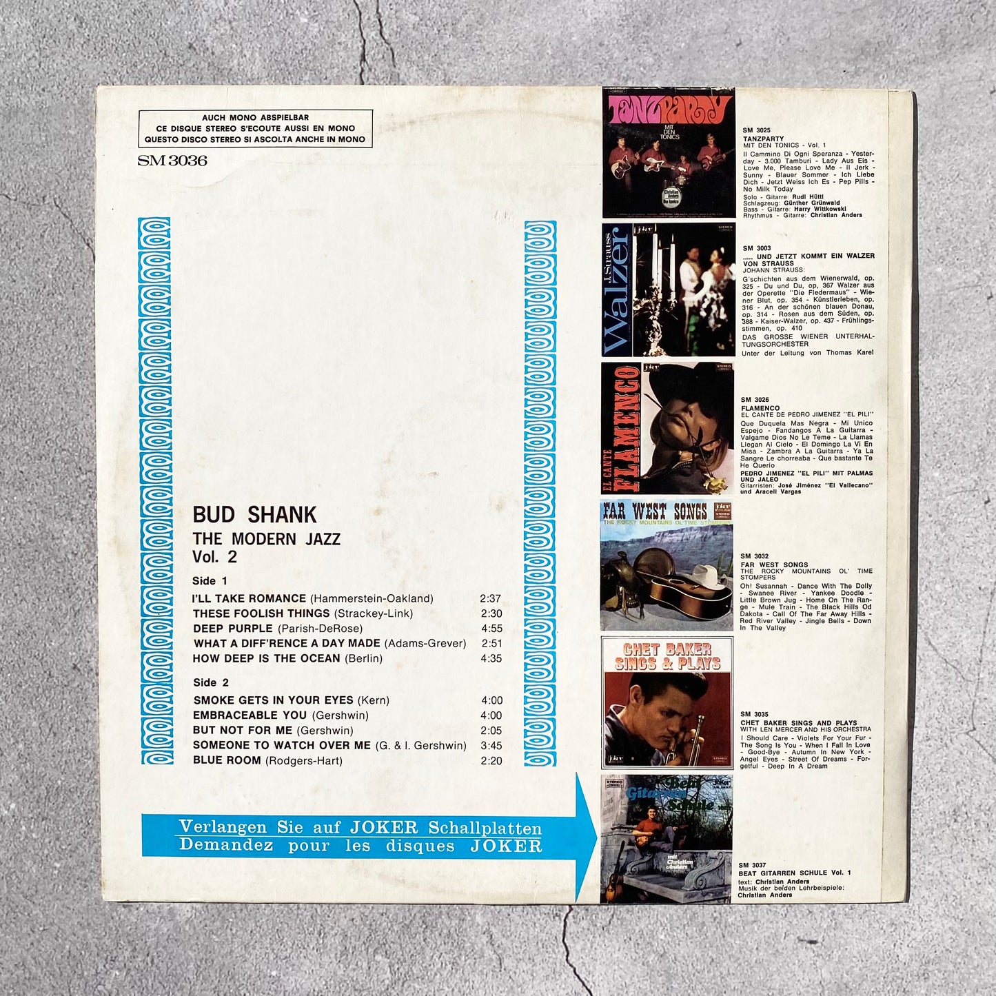 Bud Shank - The Modern Jazz Vol. 2