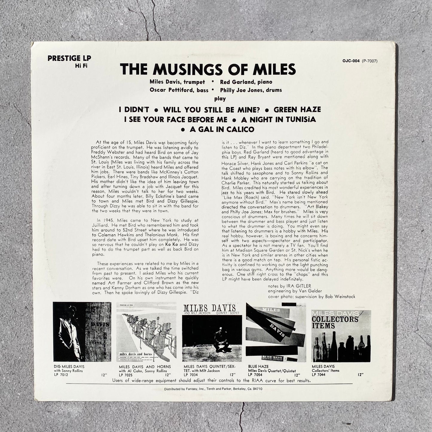 Miles Davis - The Musings of Miles
