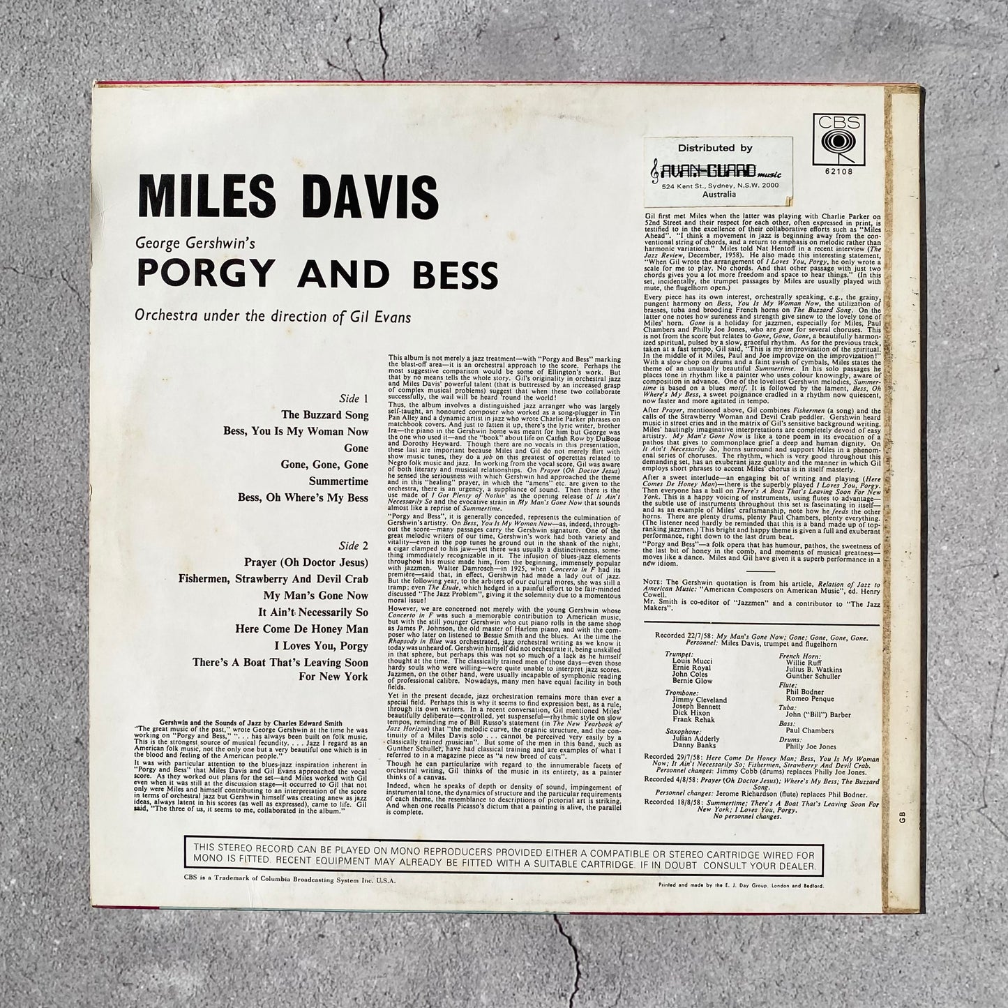 Miles Davis - Porgy and Bess