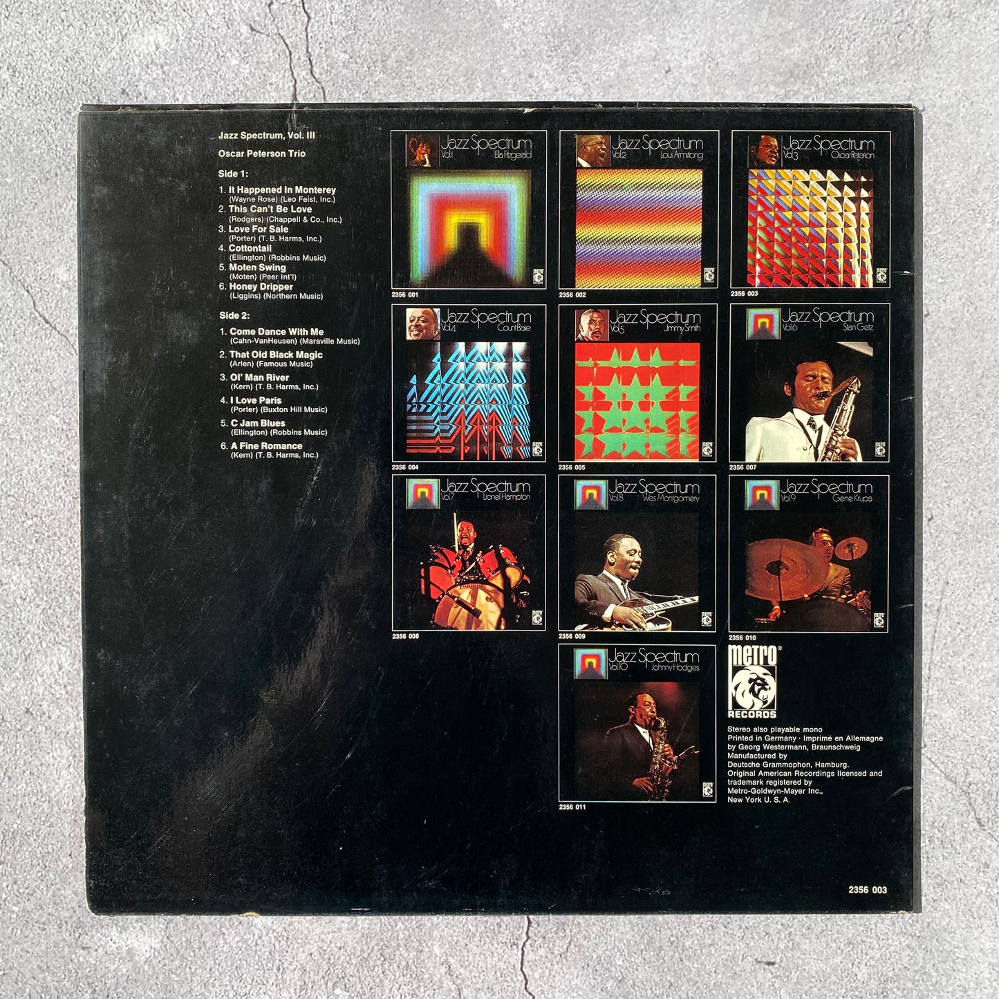 Oscar Peterson Trio - Jazz Spectrum Vol. 3