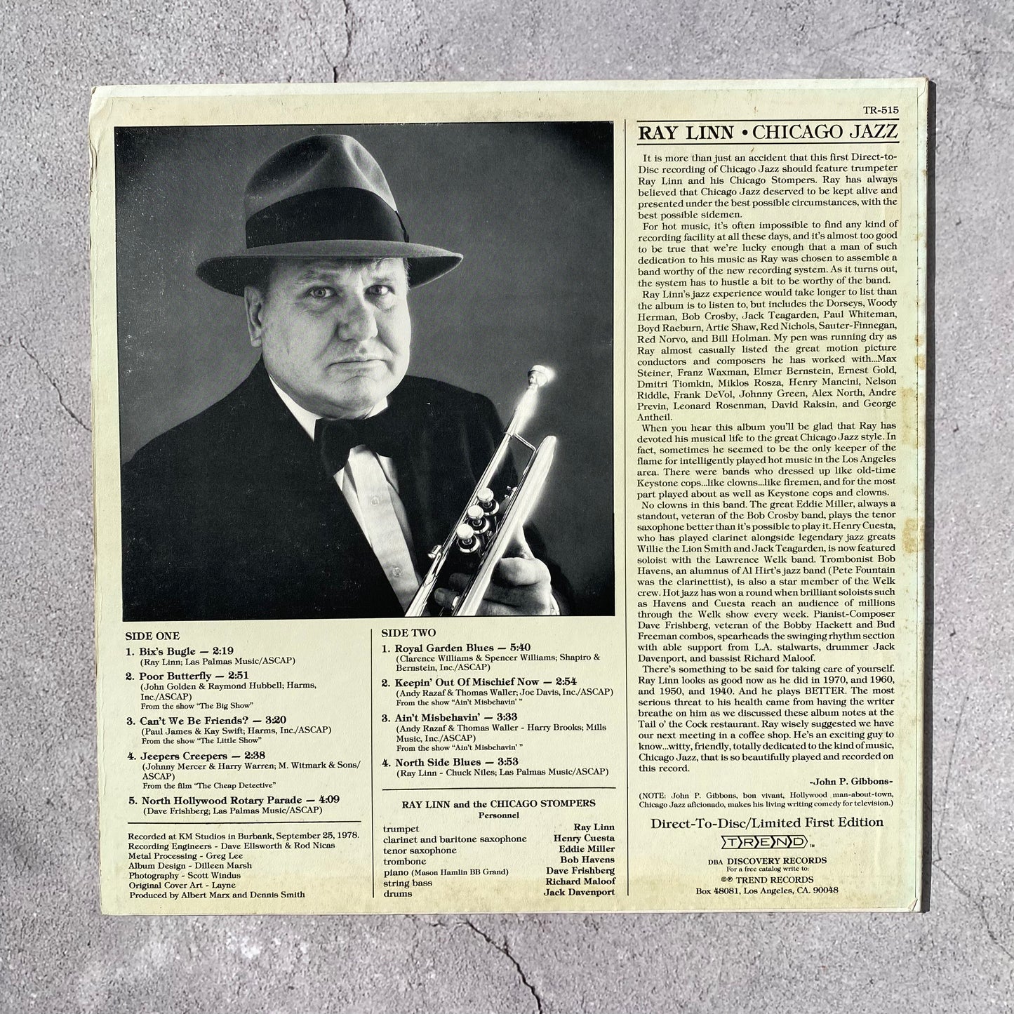 Ray Linn - Chicago Jazz