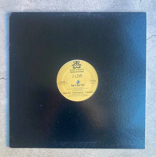 J-Live - Can I Get It? (Original 1996 US Pressing)