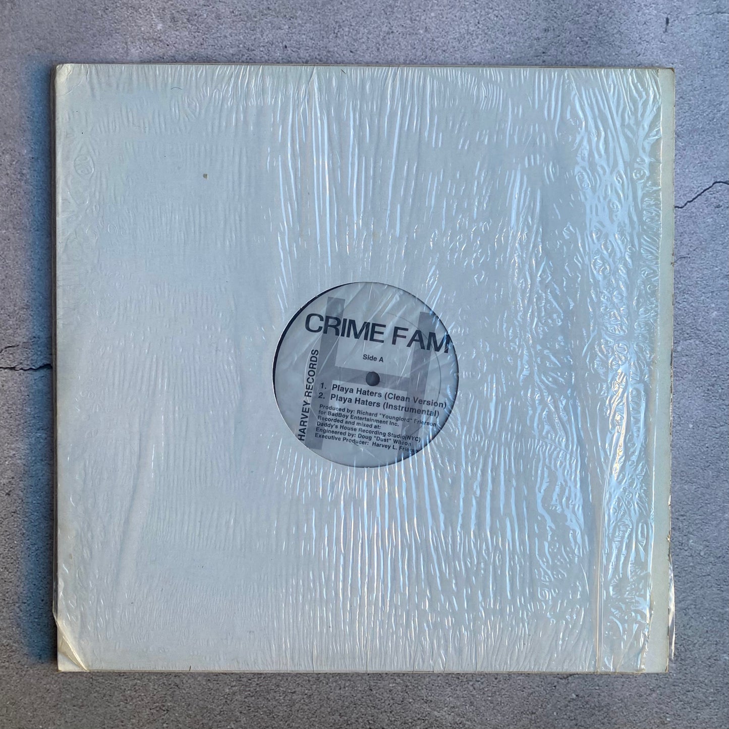 Crime Fam - Playa Haters / Scotch On The Rocks (Original US Pressing)