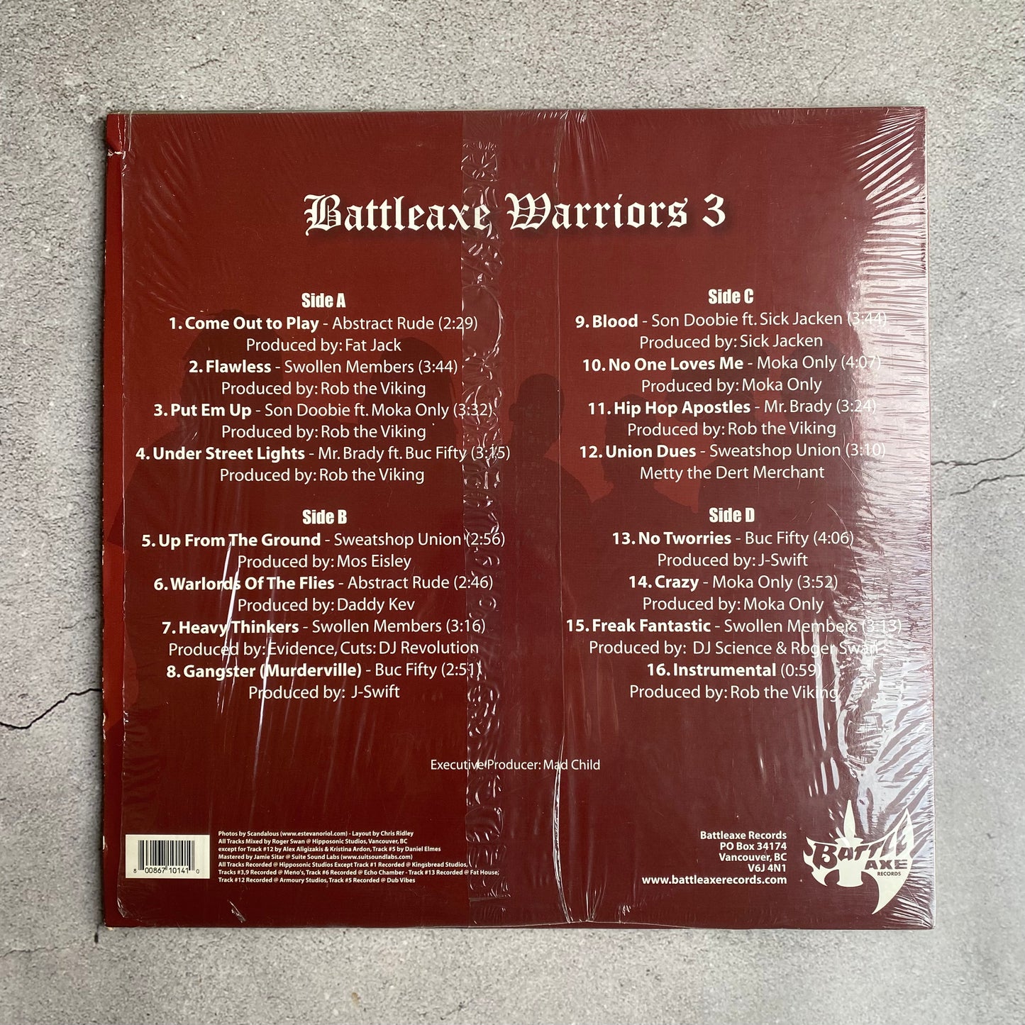 Various Artists - Battleaxe Warriors III (Original 2004 Canada Pressing)
