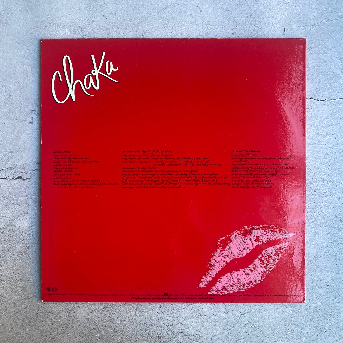 Chaka Khan - Chaka (Original 1978 US Pressing)