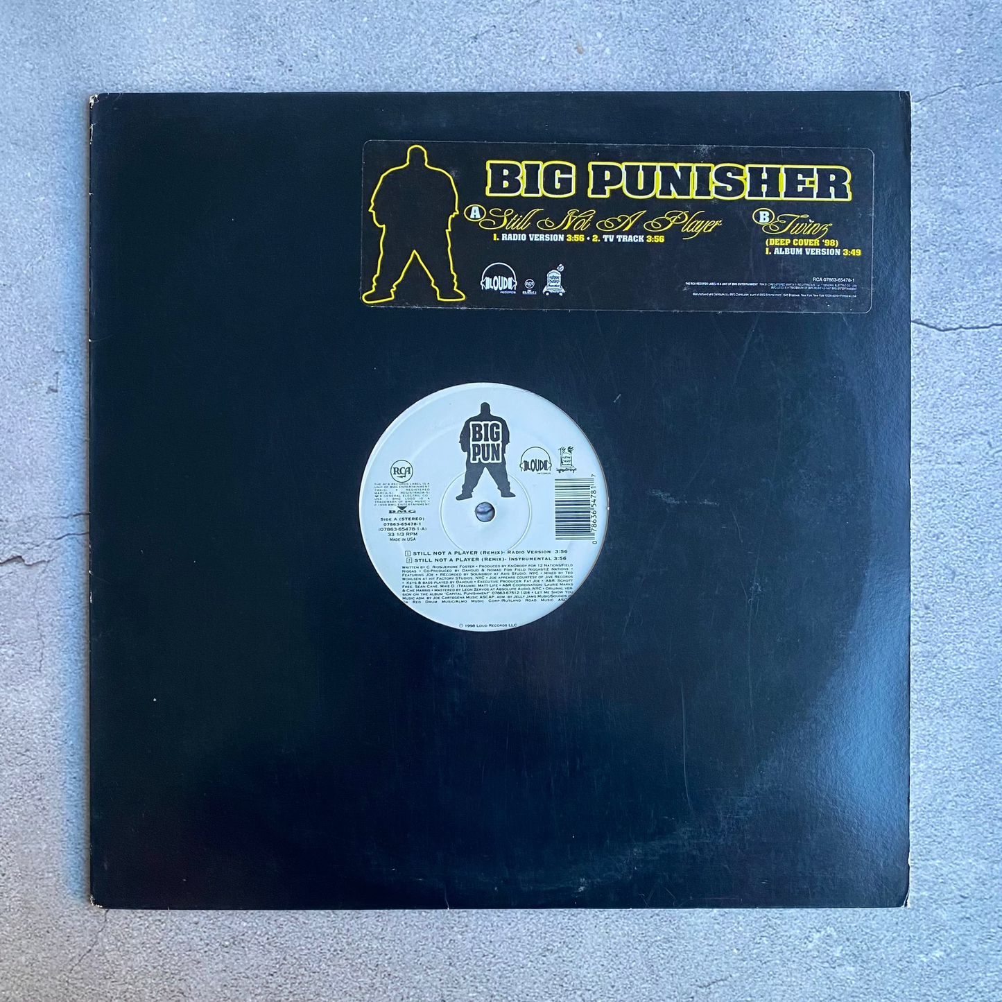 Big Pun - Still Not A Player / Twins (Deep Cover 98) (Original 1998 US Pressing)