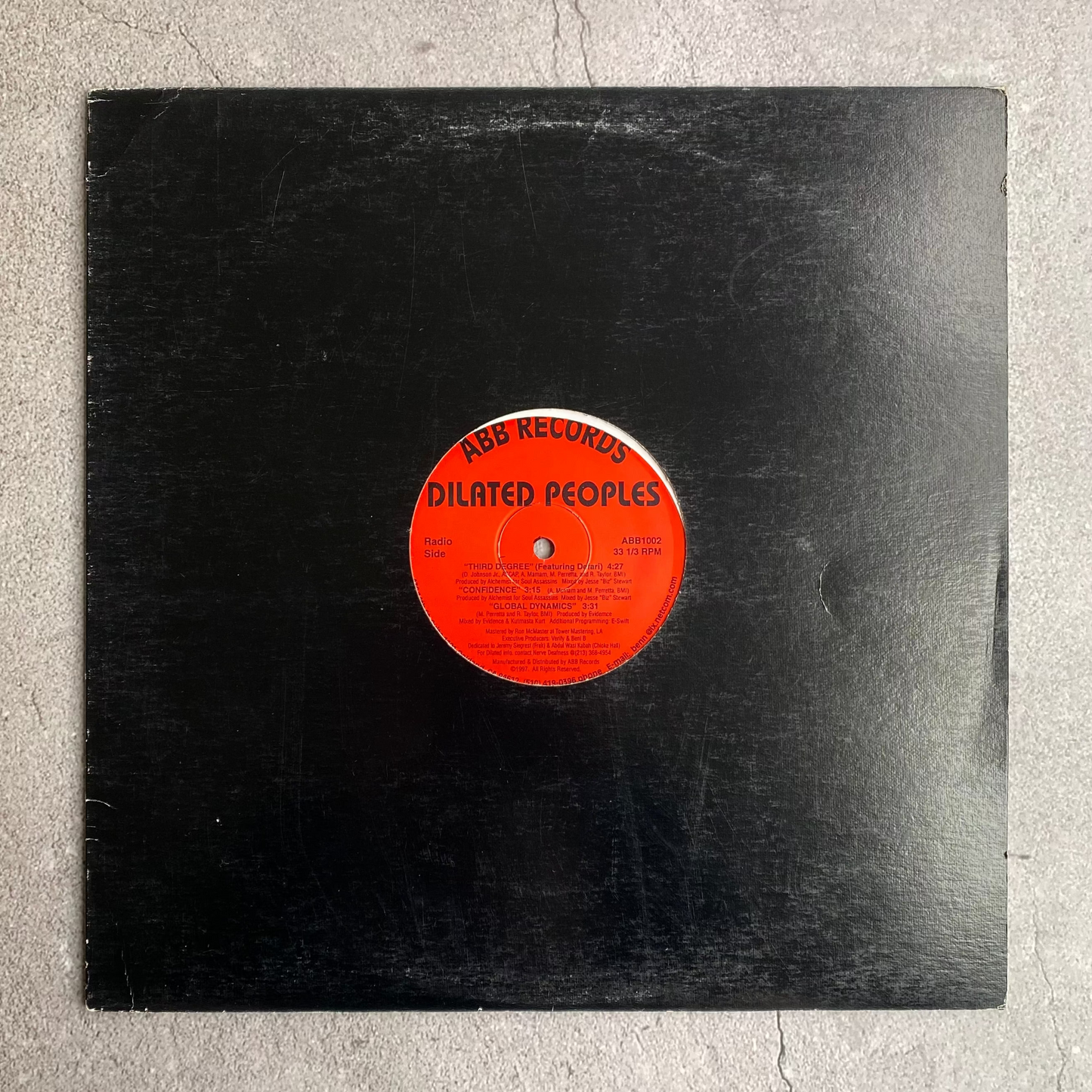 Dilated Peoples - Third Degree (Original 1997 US Pressing)