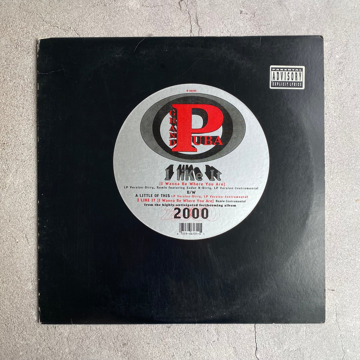 Grand Puba - I Like It (I Wanna Be Where You Are) / A Little Of This (Original 1995 US Pressing)