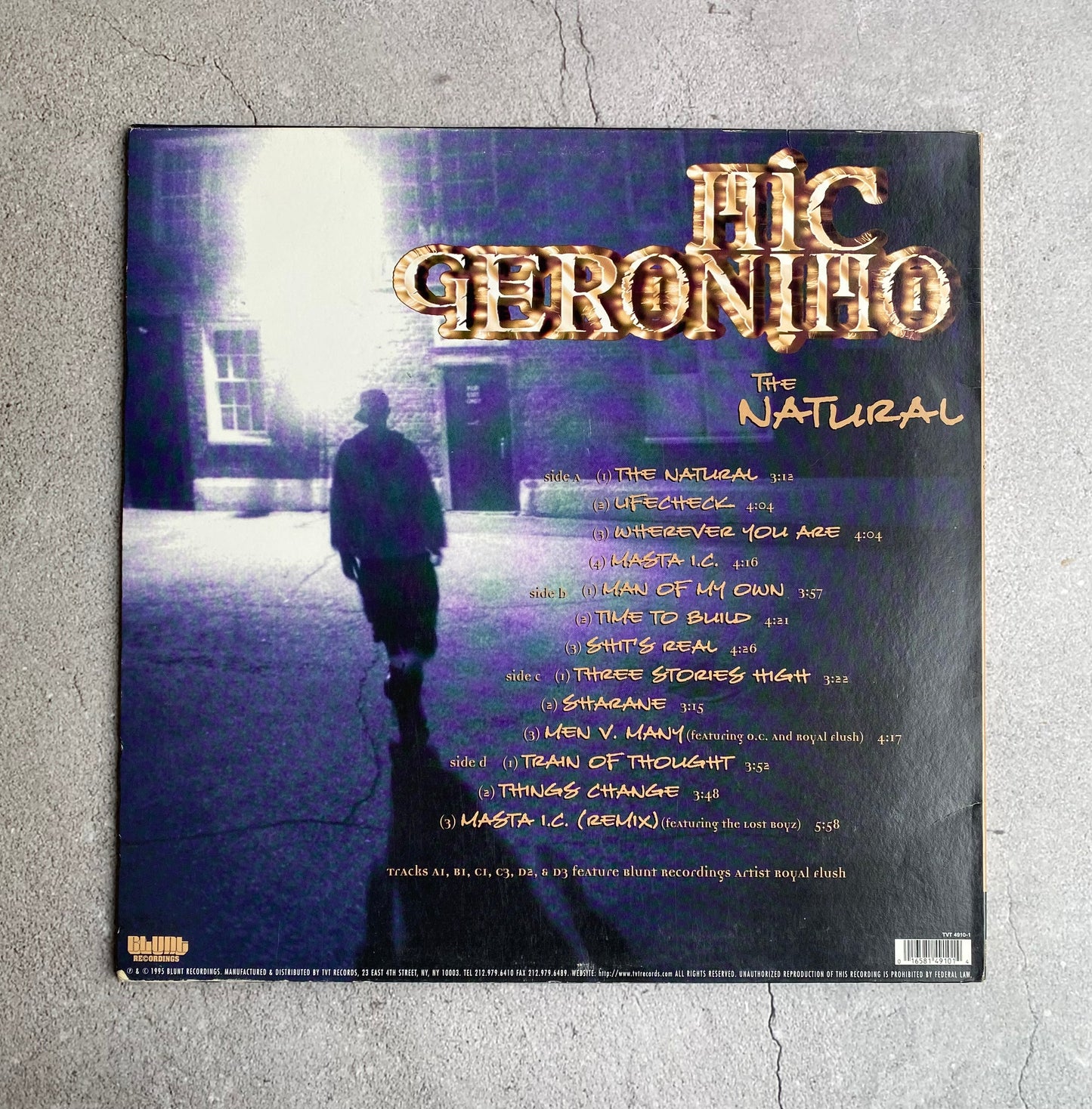 Mic Geronimo - The Natural (Original 1996 US Pressing)
