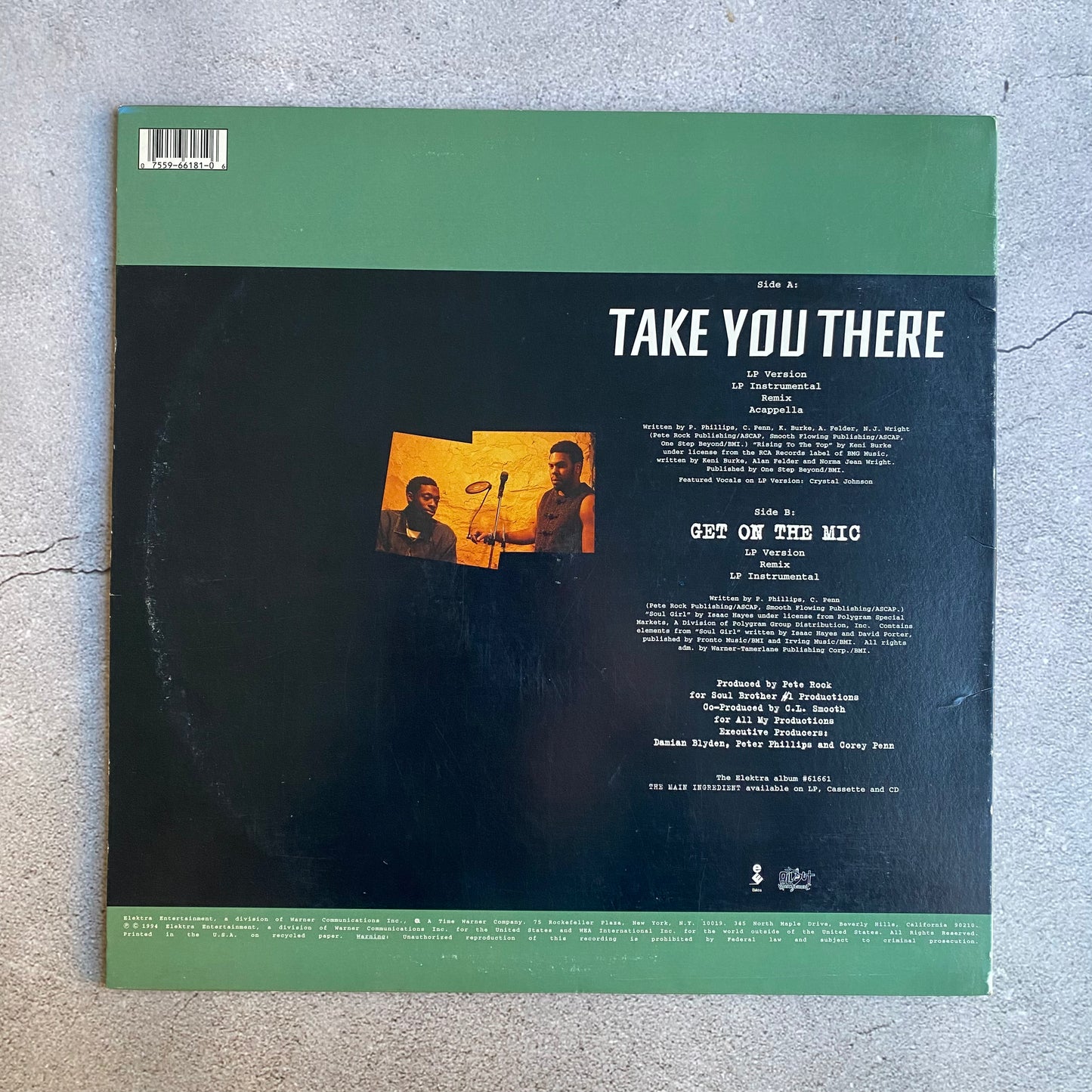 Pete Rock & C.L. Smooth - Take You There (Original 1994 US Pressing)