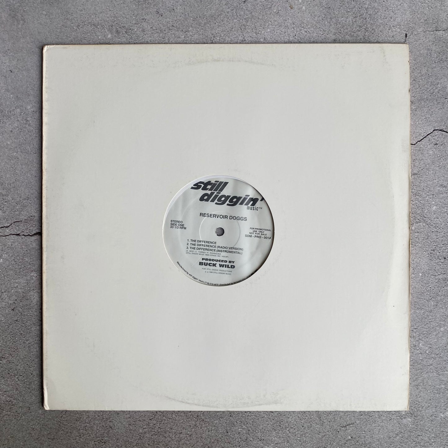 Reservoir Doggs - The Difference (Original 1996 US Pressing)