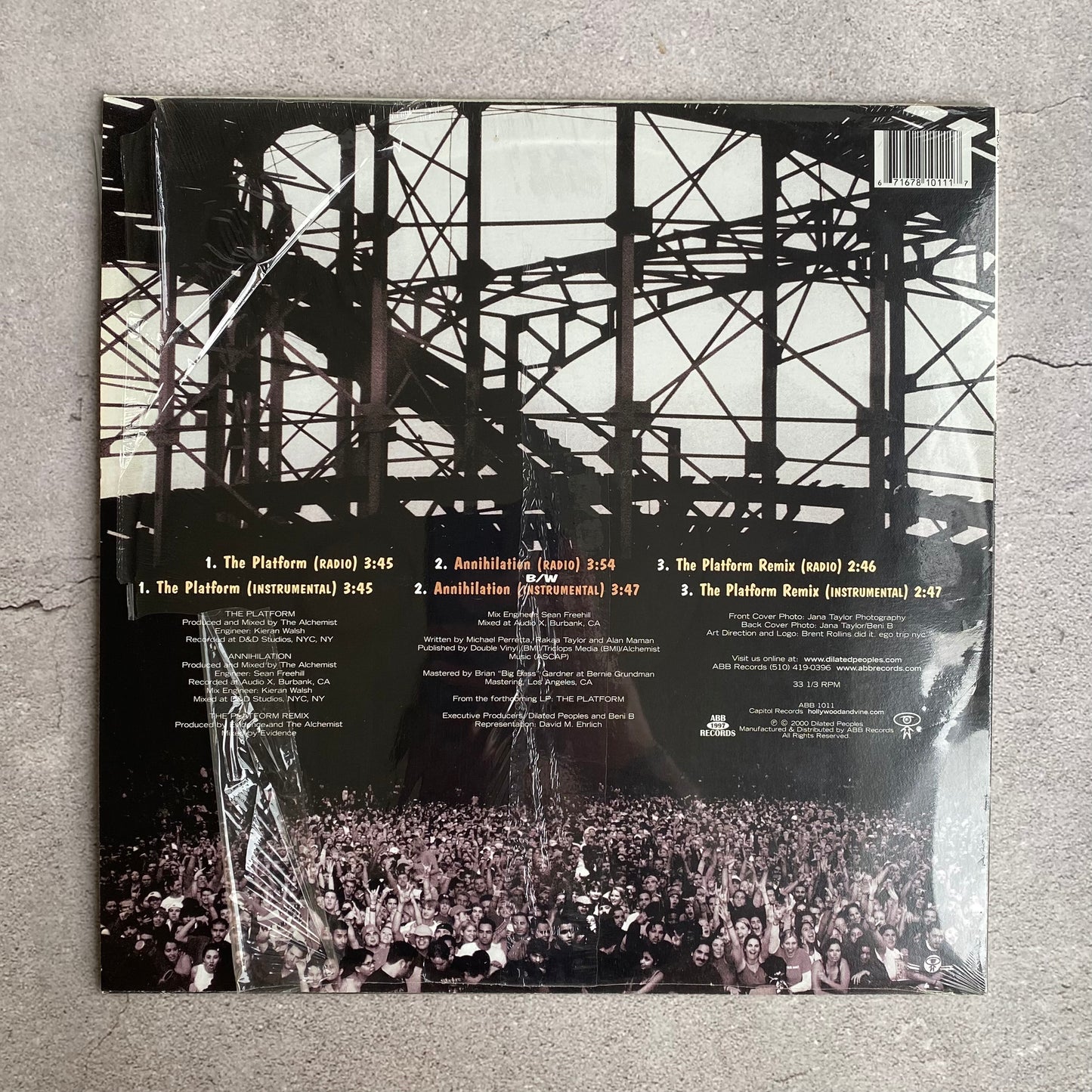 Dilated Peoples - The Platform (Original 2000 US Pressing)