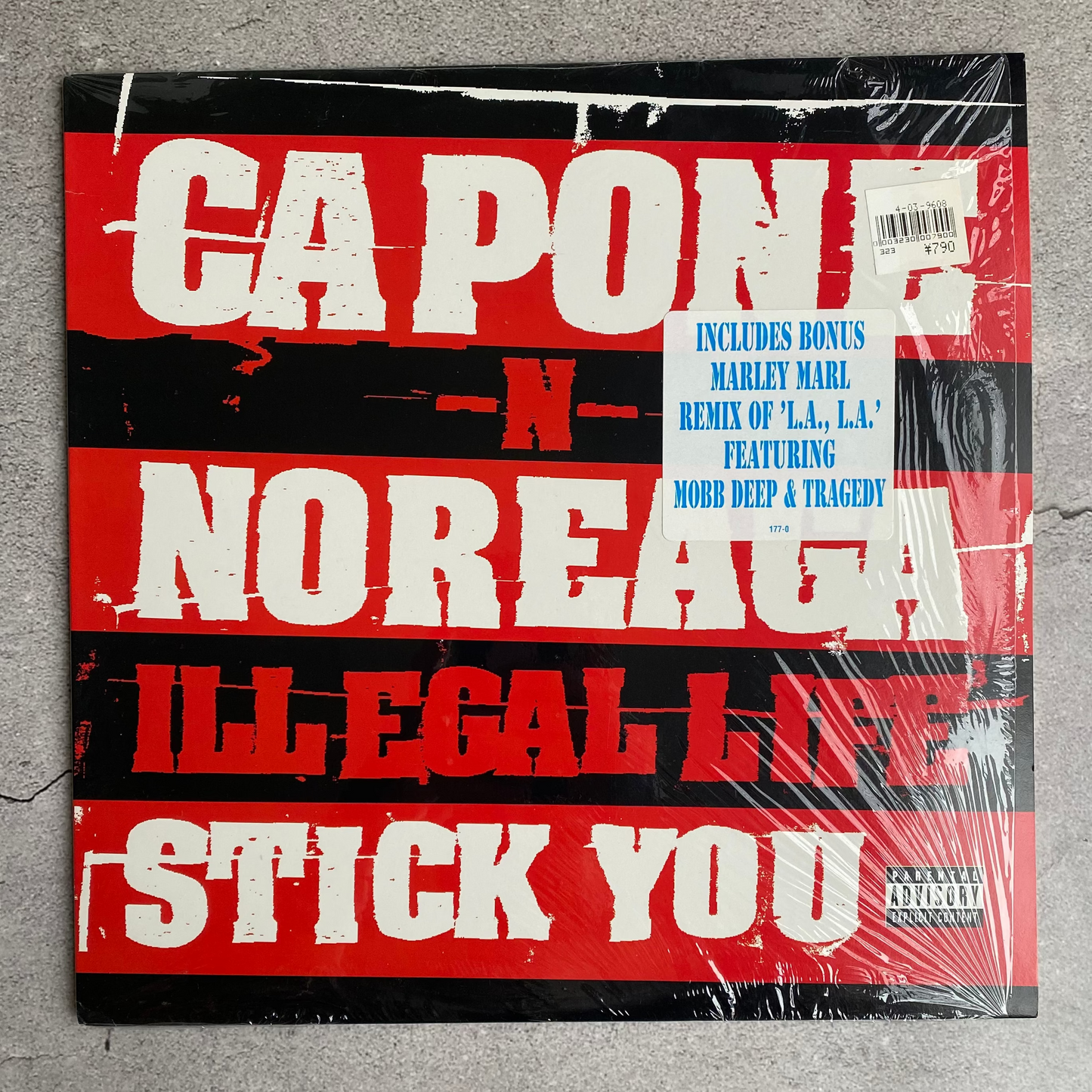 Capone -N- Noreaga - Illegal Life / Stick You (Original 1996 US Pressing)